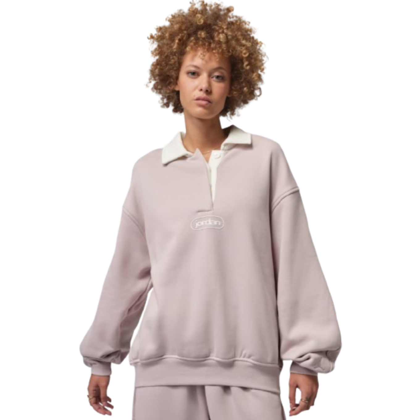 NIKE WMNS J FLT FLC RUGBY TOP