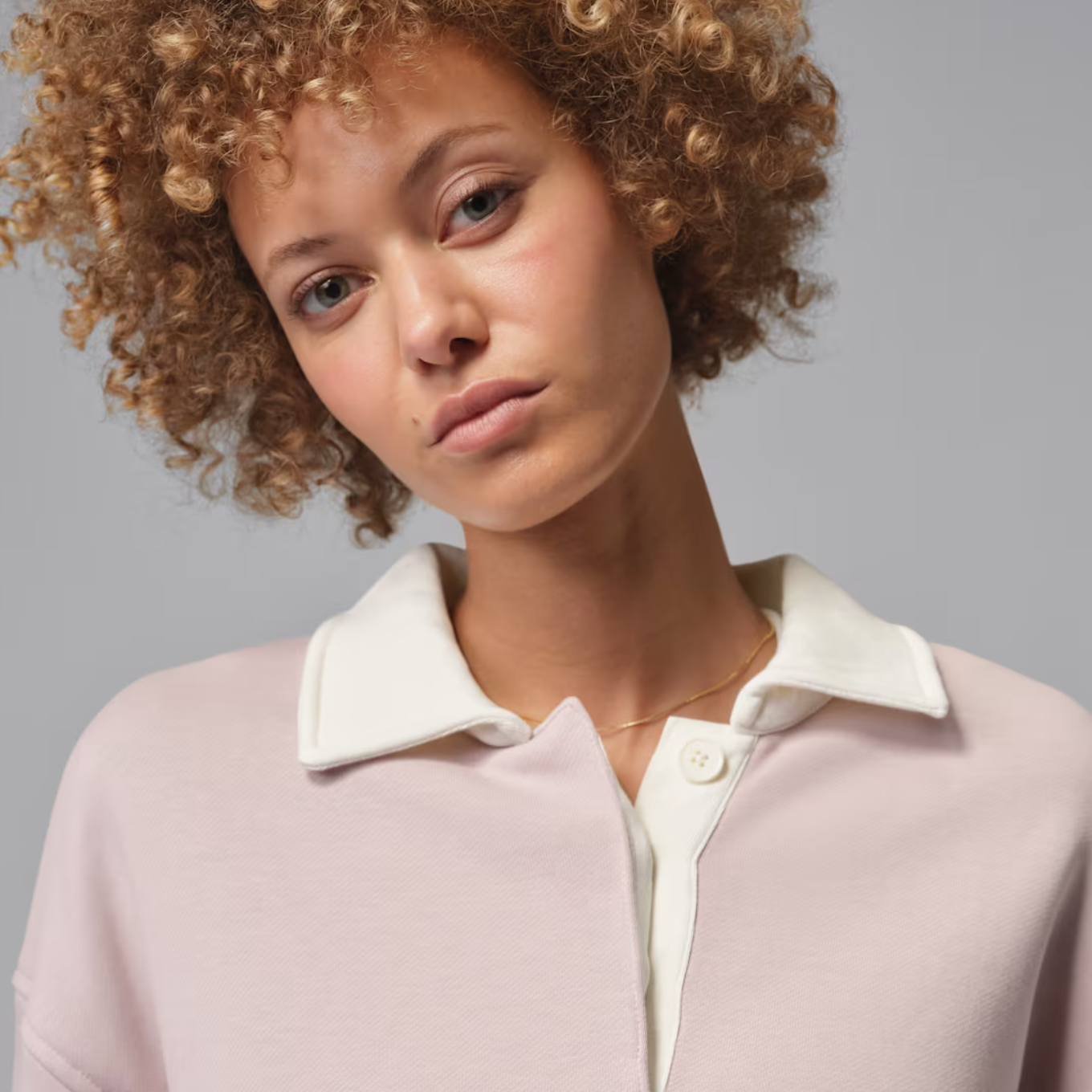 NIKE WMNS J FLT FLC RUGBY TOP