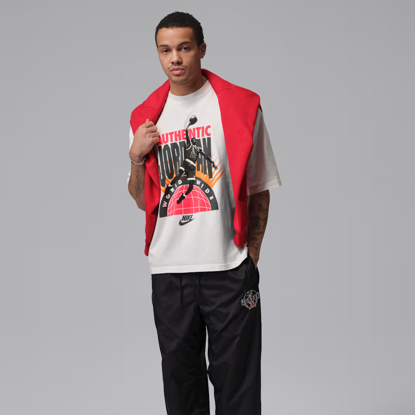 JORDAN BRAND M J REISSUE WW OVSZ SS CREW