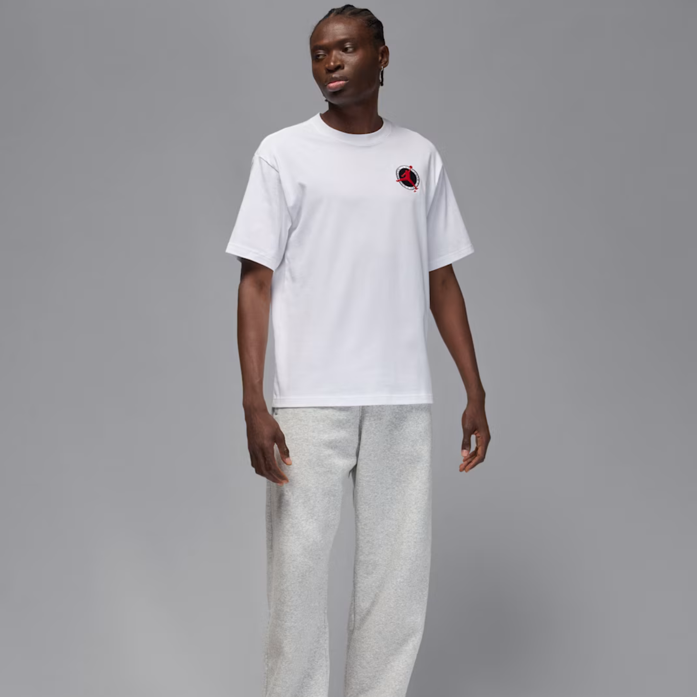 JORDAN BRAND M J FLT CLUB LBR SS CREW