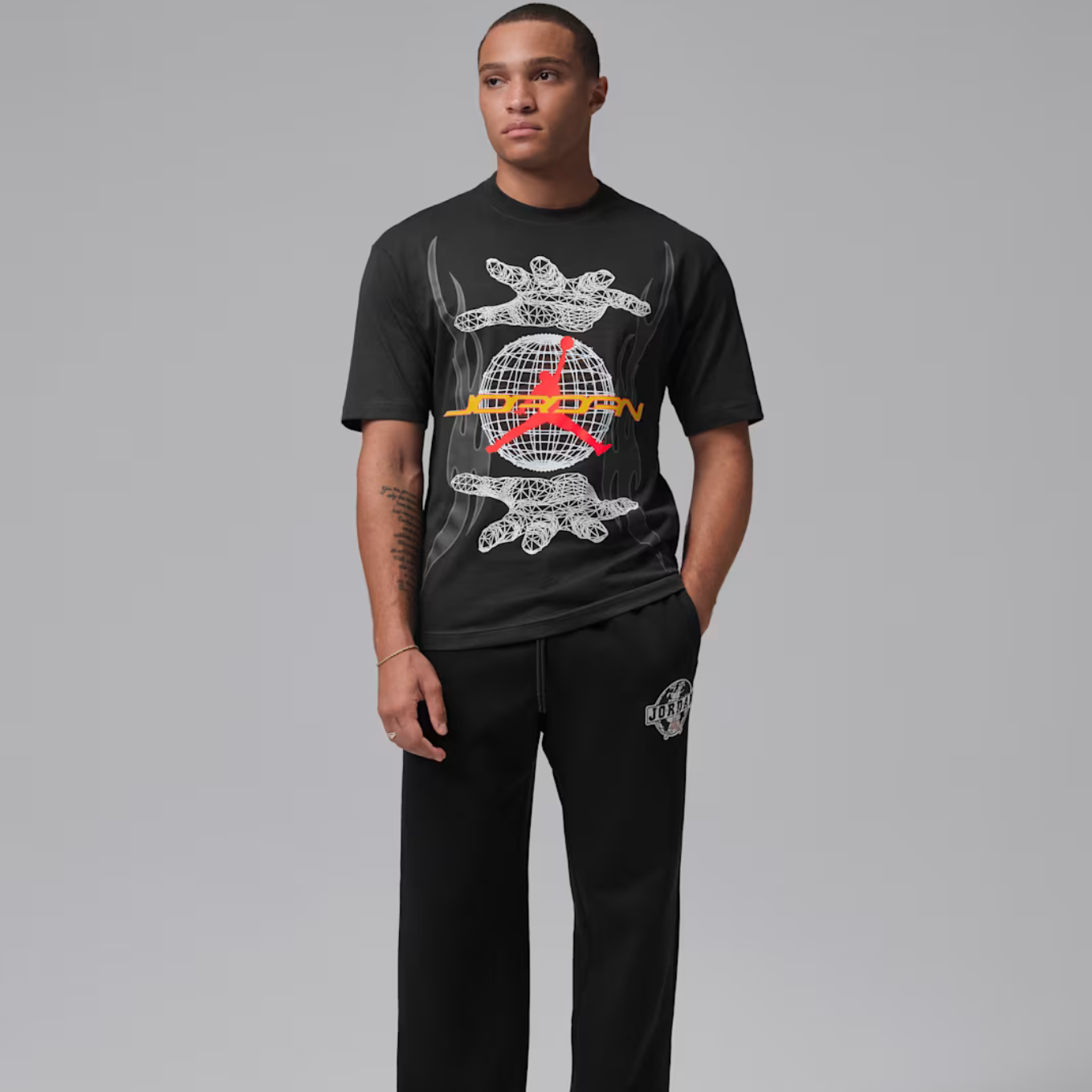 JORDAN BRAND M J HANDS GFX SS CREW