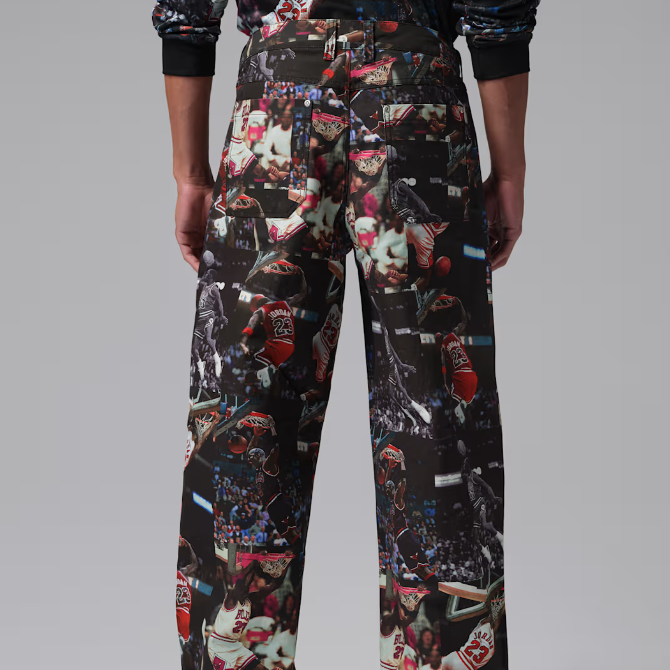 NIKE M J FLT AOP WVN PANT