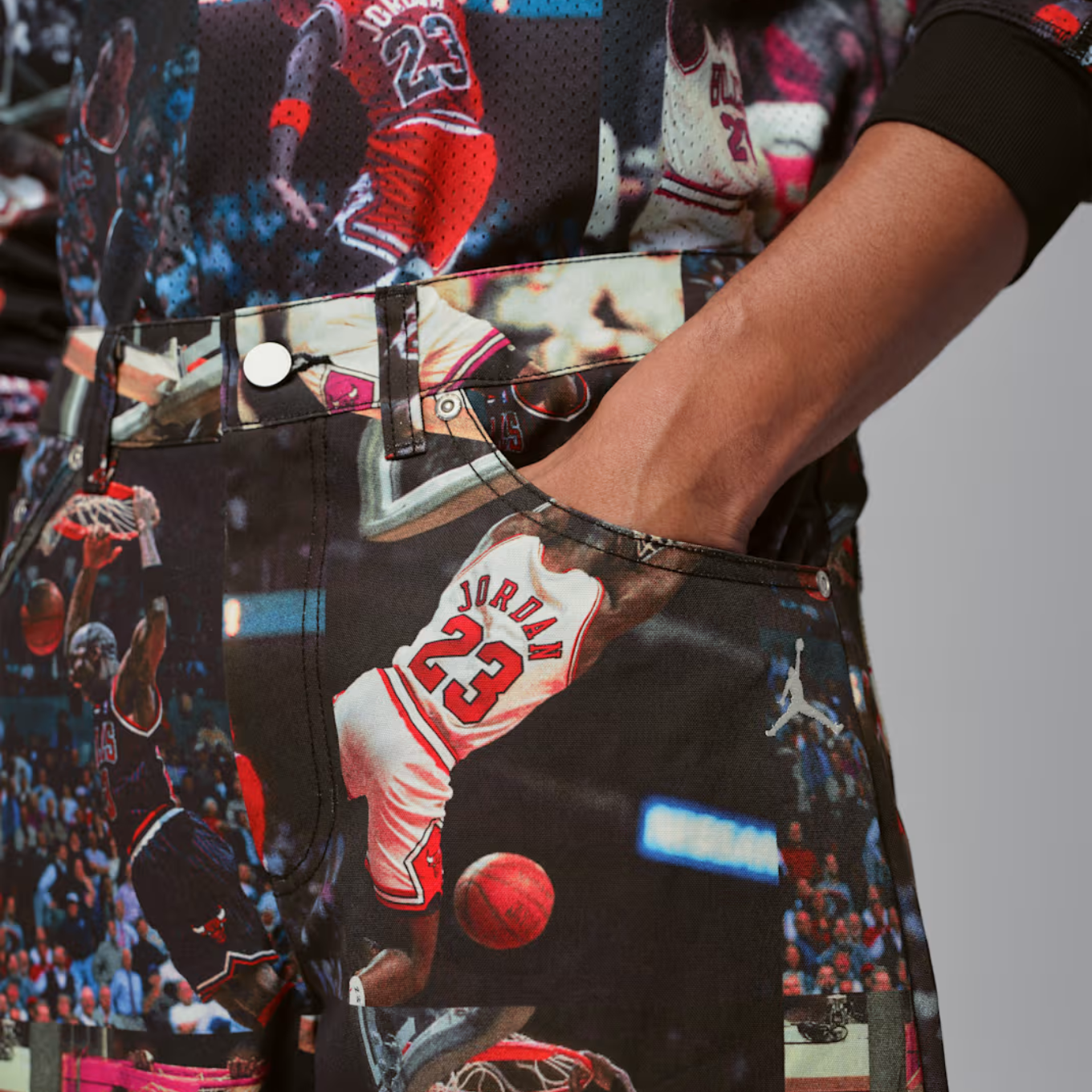 NIKE M J FLT AOP WVN PANT