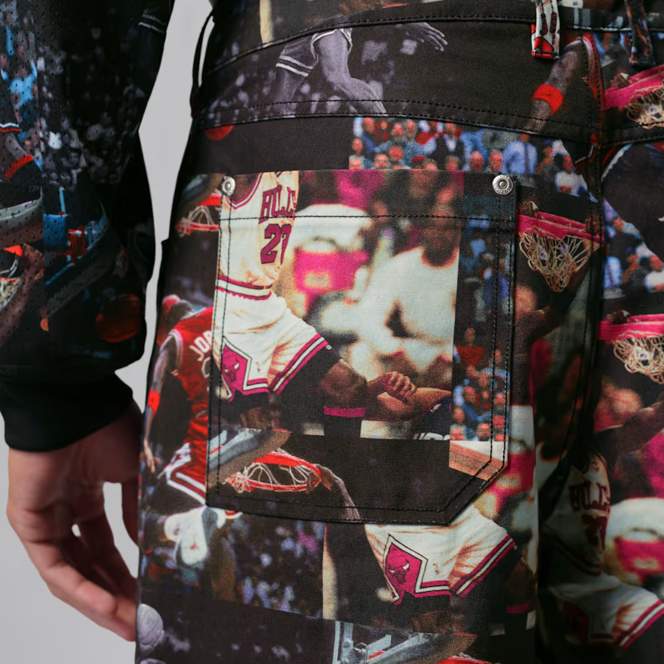 NIKE M J FLT AOP WVN PANT