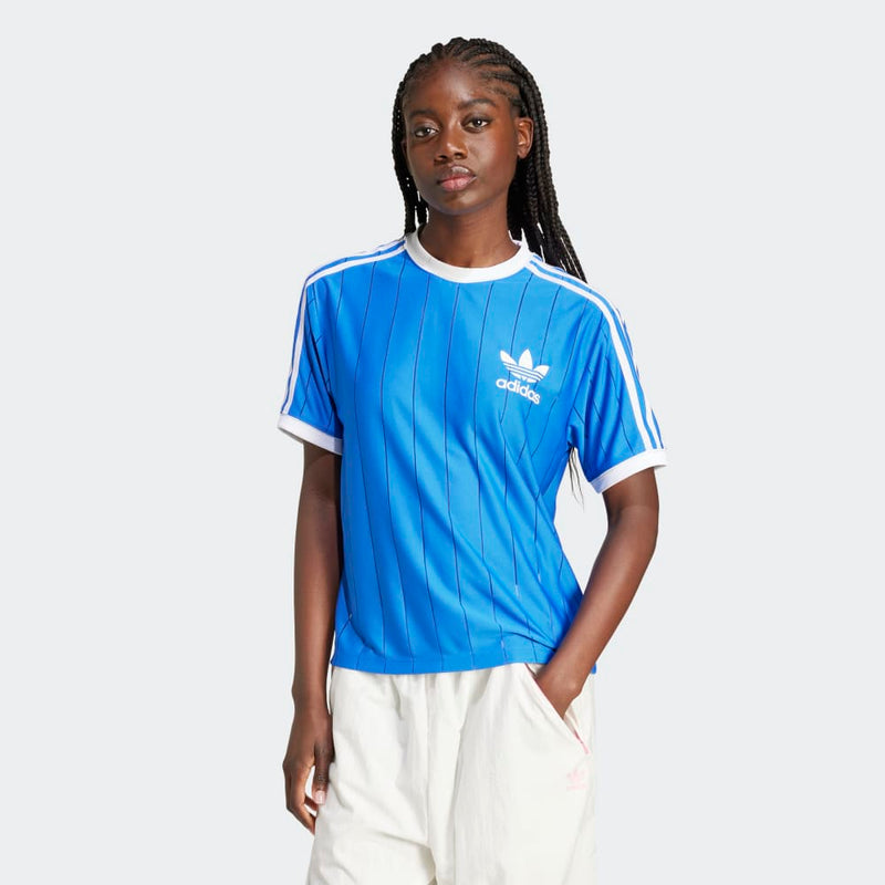 Adidas 3-Stripes Tee: Iconic Design in Soft Single Jersey Fabric