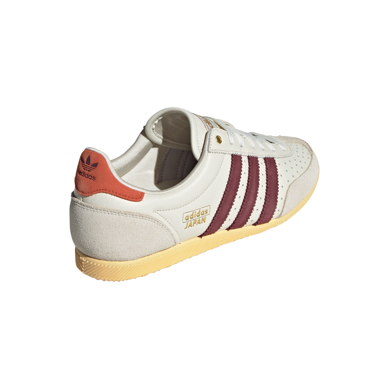 adidas Japan shoes with a sleek low-profile design, double-stitched T-toe, and heritage-inspired detailing.