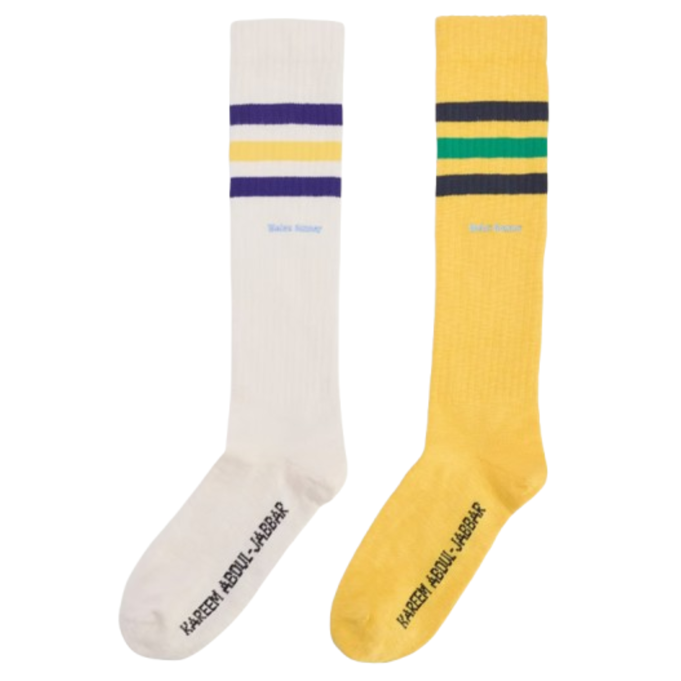 ADIDAS X WALES BONNER JABBAR 3-STRIPES SOCKS