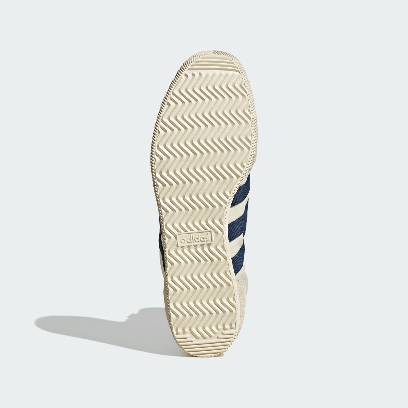 adidas Japan High Shoes featuring a high-top nylon and suede upper, extended tongue, lace-up closure, EVA wedge sole, and bold 3-Stripes with gold-letter branding.