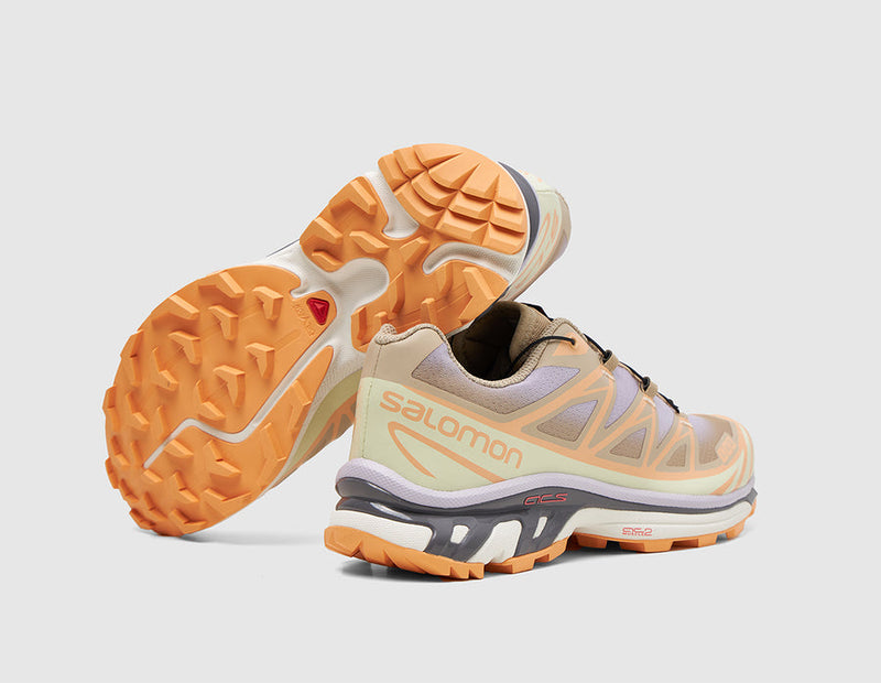 Salomon XT-6 SKYLINE trail shoe with sublimated mesh upper depicting landscapes and gentle gradients


