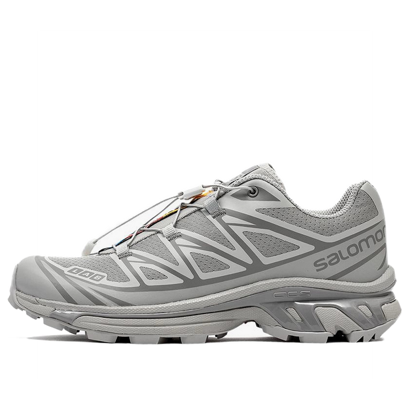 Grey salomon shoes best sale