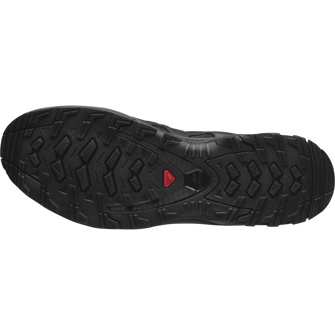 Salomon XA Pro 3D trail shoe with stable chassis, Quicklace™ system, and grippy Contagrip® outsole for rugged terrain.
