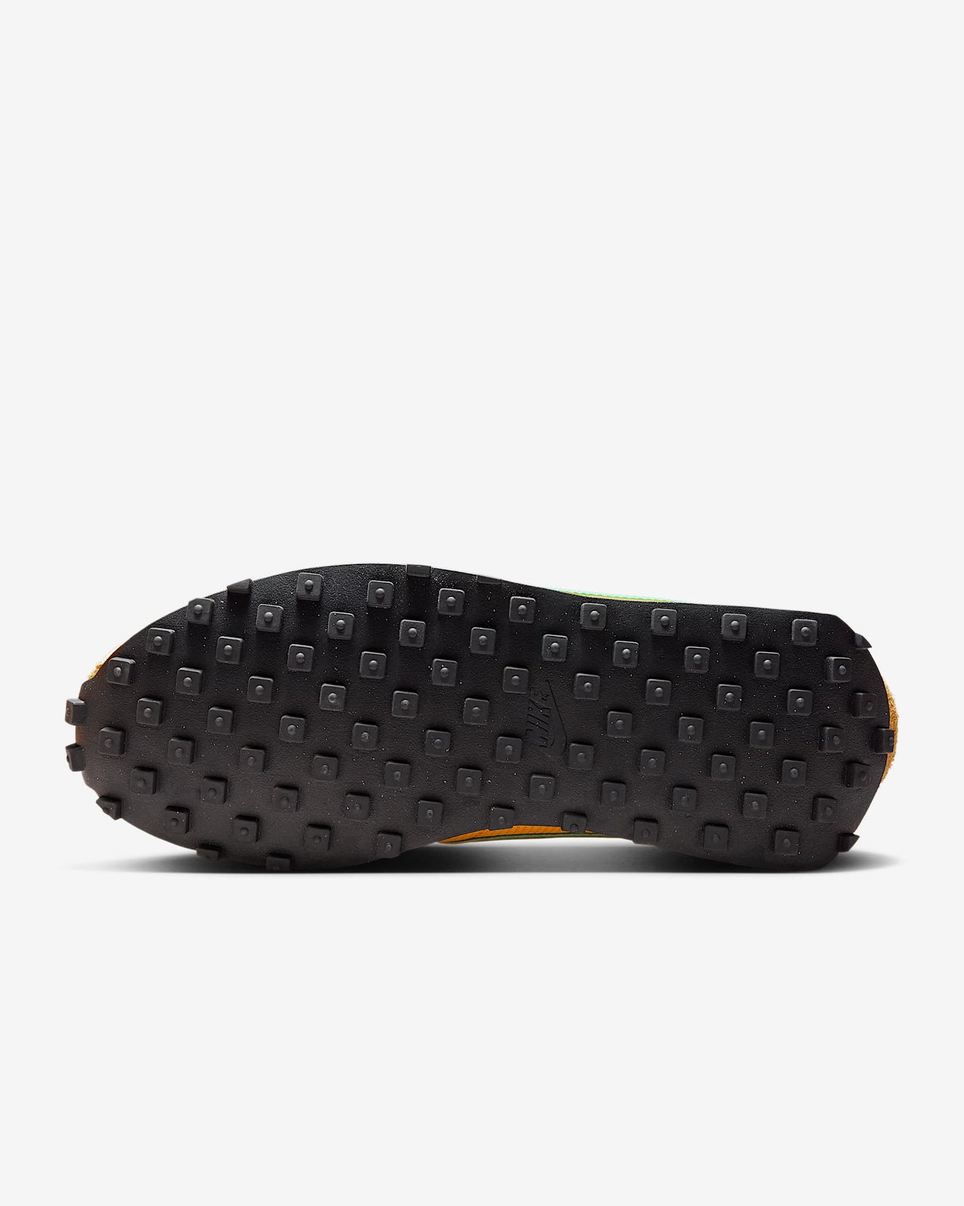 Nike LD-1000 sneaker with flared heel design, classic 1977 running silhouette reimagined for modern streetwear