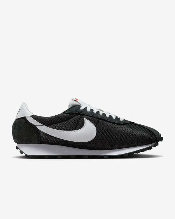 Nike LD-1000 sneaker with flared heel design, classic 1977 running silhouette reimagined for modern streetwear