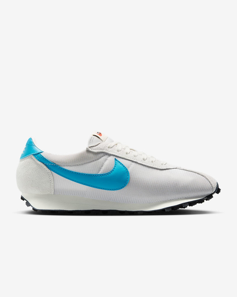 Nike LD-1000 sneaker with flared heel design, classic 1977 running silhouette reimagined for modern streetwear