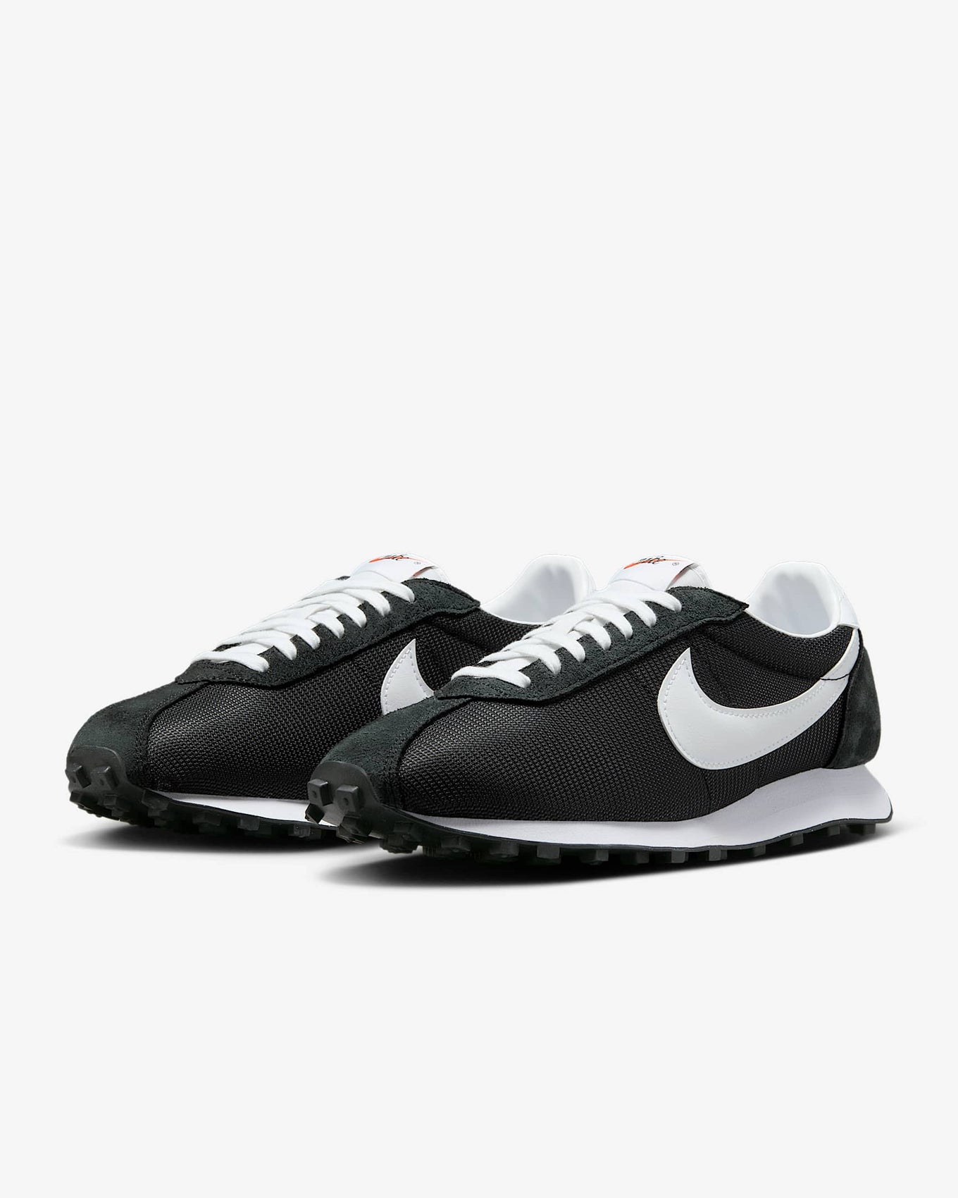 Nike LD-1000 sneaker with flared heel design, classic 1977 running silhouette reimagined for modern streetwear