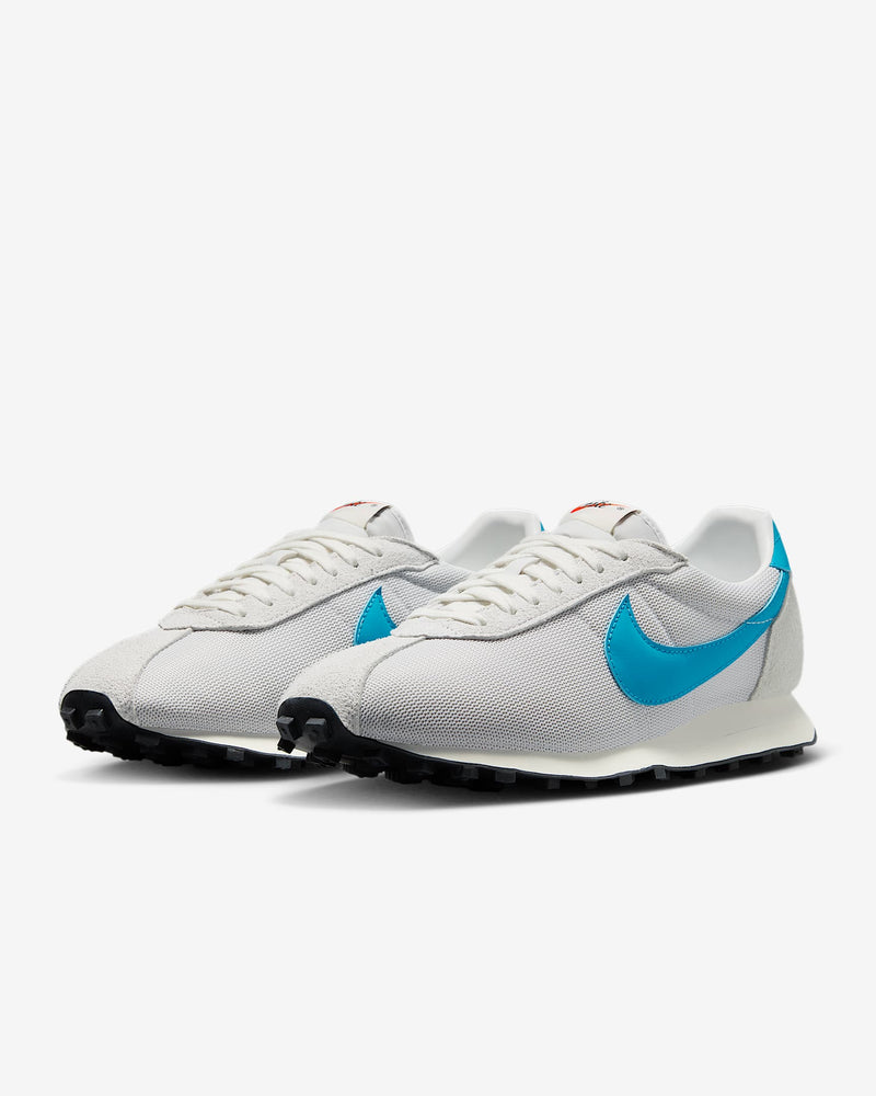 Nike LD-1000 sneaker with flared heel design, classic 1977 running silhouette reimagined for modern streetwear