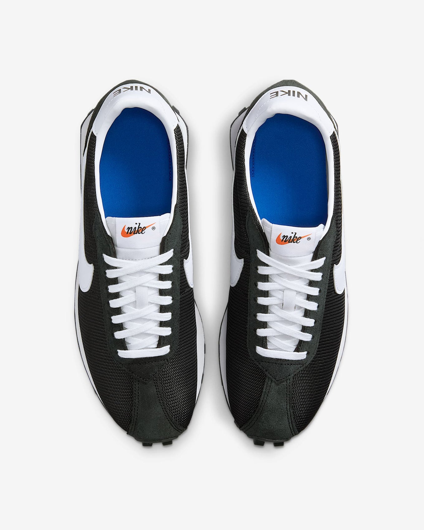 Nike LD-1000 sneaker with flared heel design, classic 1977 running silhouette reimagined for modern streetwear