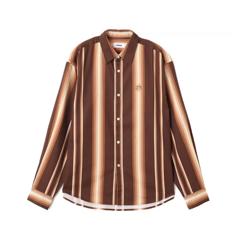 ATMOS FLANNEL STRIPE L/S SHIRT