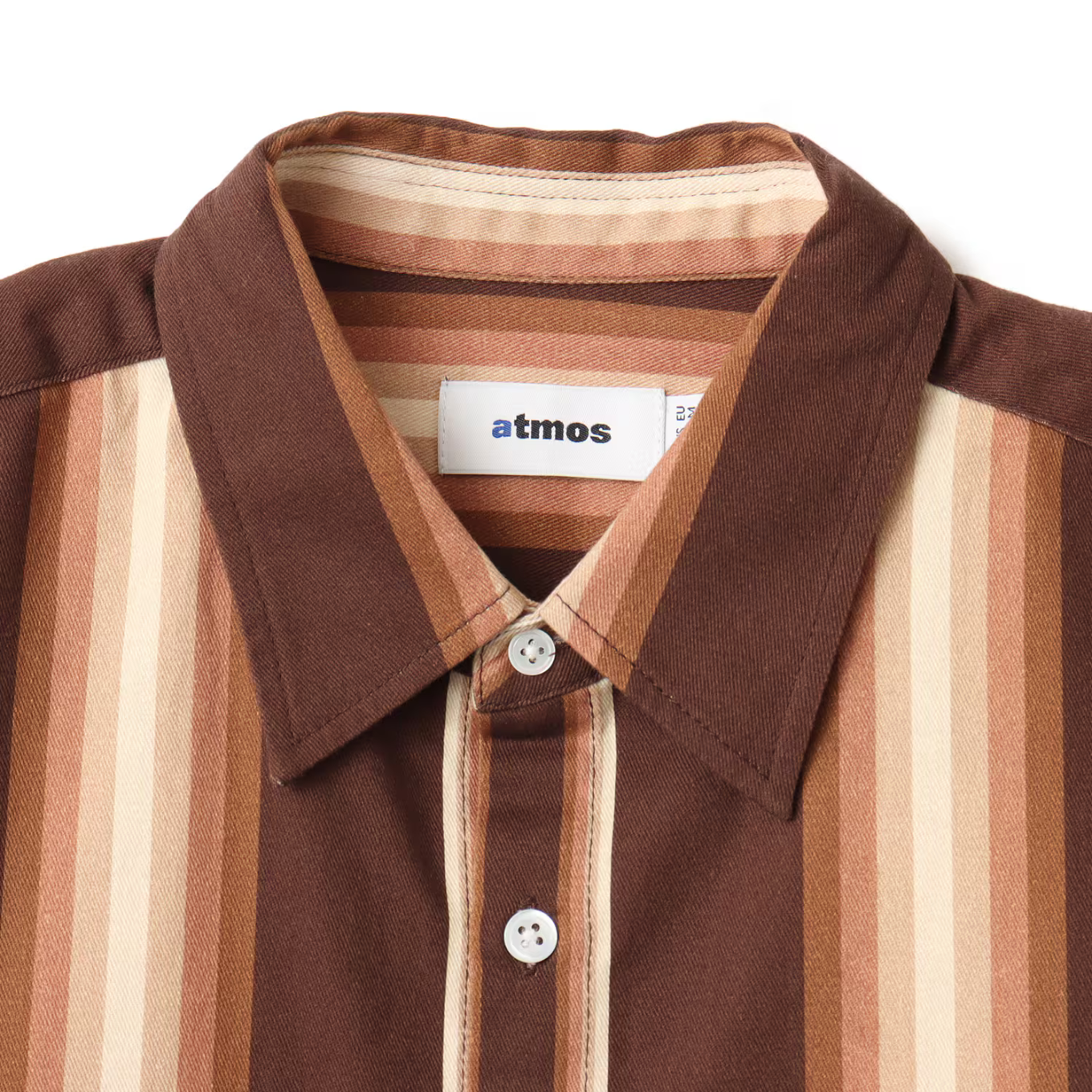 ATMOS FLANNEL STRIPE L/S SHIRT