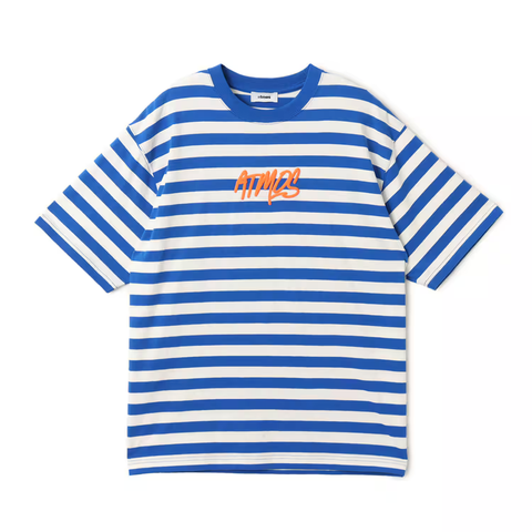ATMOS FOAM LOGO BOARDER T-SHIRT