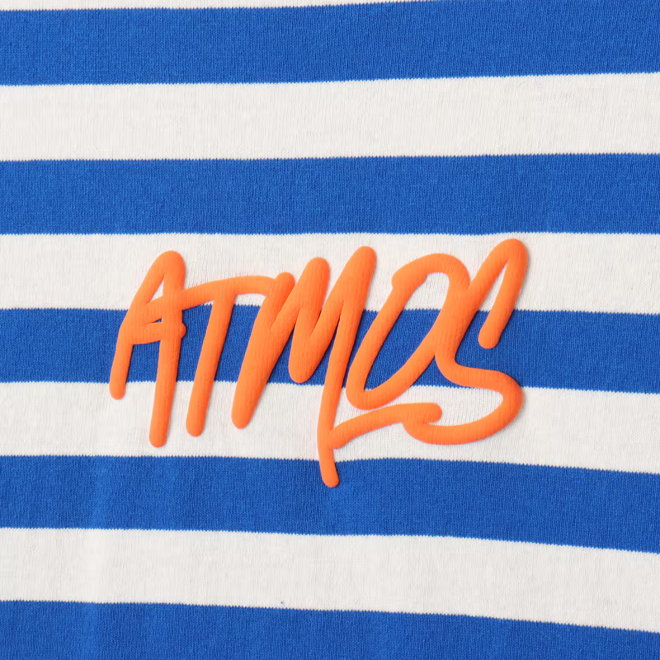ATMOS FOAM LOGO BOARDER T-SHIRT