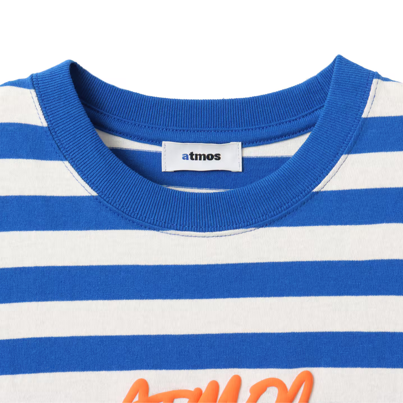 ATMOS FOAM LOGO BOARDER T-SHIRT