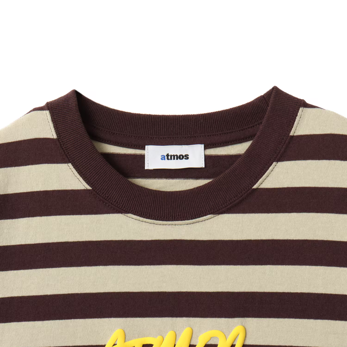 ATMOS FOAM LOGO BOARDER T-SHIRT