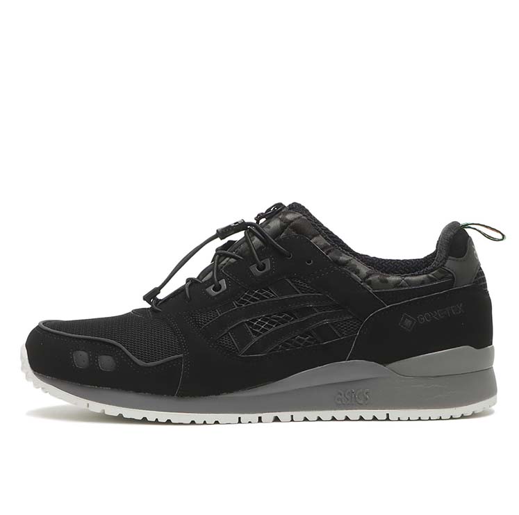 MITA x GEL-LYTE III OG GTX sneaker with GORE-TEX™ waterproof technology, split-tongue design, and premium suede and mesh upper for durability and style.