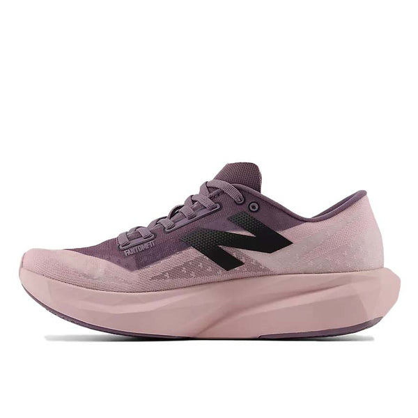 New Balance FuelCell Rebel v4 running shoes with streamlined mesh upper and responsive midsole cushioning.
