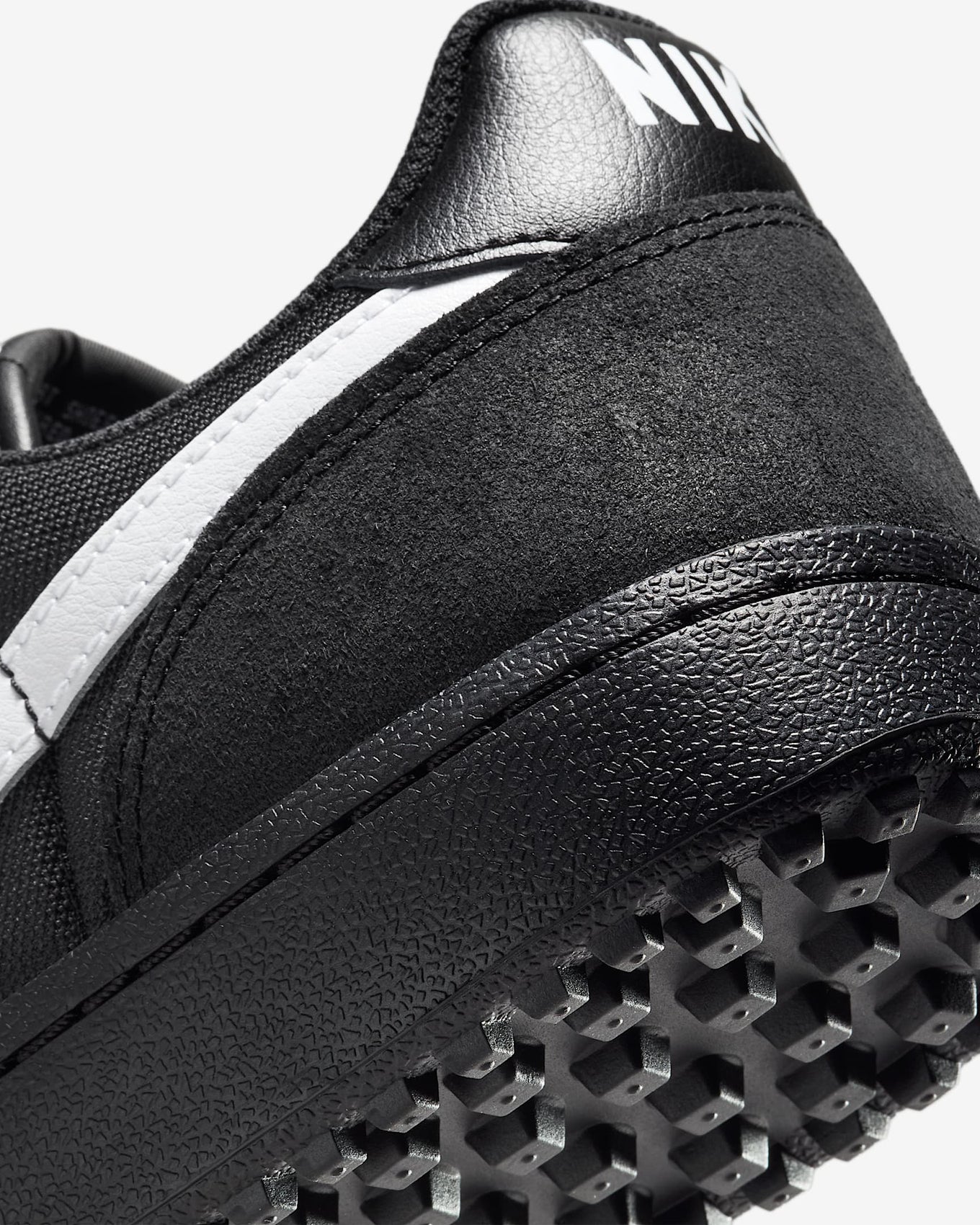 Nike Field General sneaker featuring soft suede, woven textile upper, and vintage-style Waffle sole