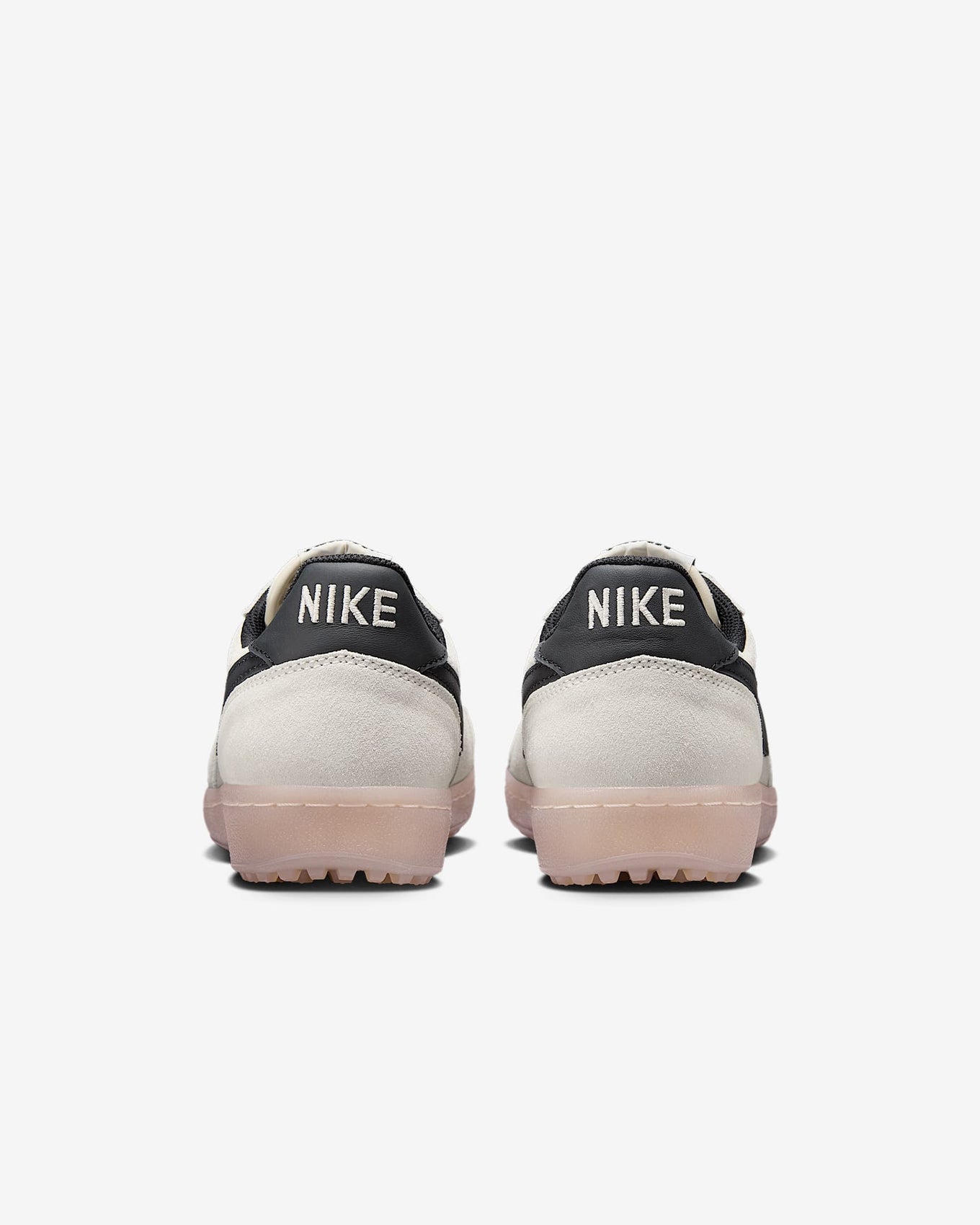 Nike Field General sneaker with textured suede upper, knobbly Waffle sole, and metallic Swoosh charm for a vintage-meets-modern look