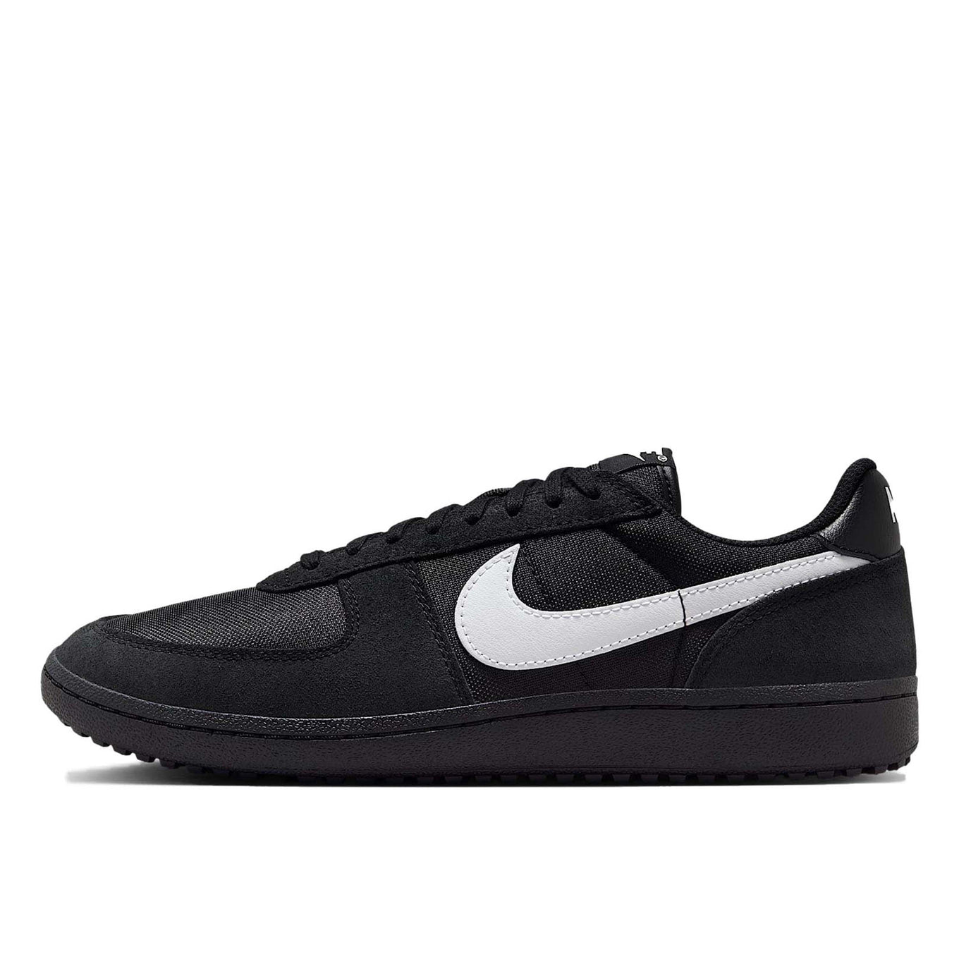 Nike Field General sneaker featuring soft suede, woven textile upper, and vintage-style Waffle sole
