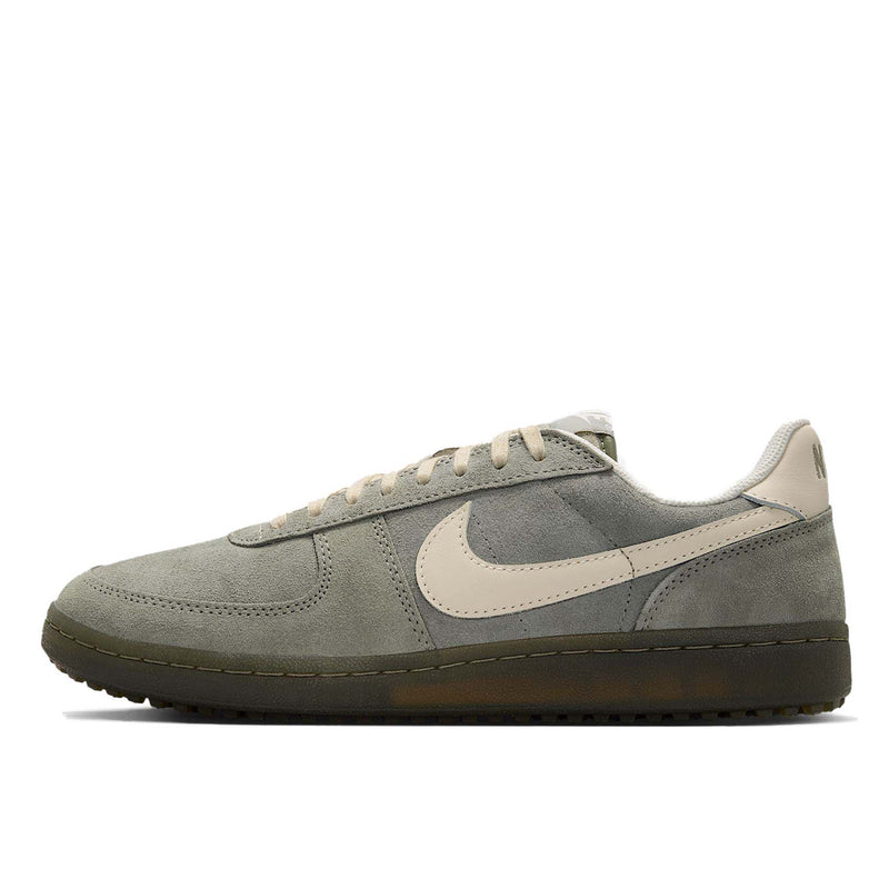 Nike Field General sneaker with textured suede upper, Waffle sole, and metal Swoosh charm for a vintage-meets-modern look