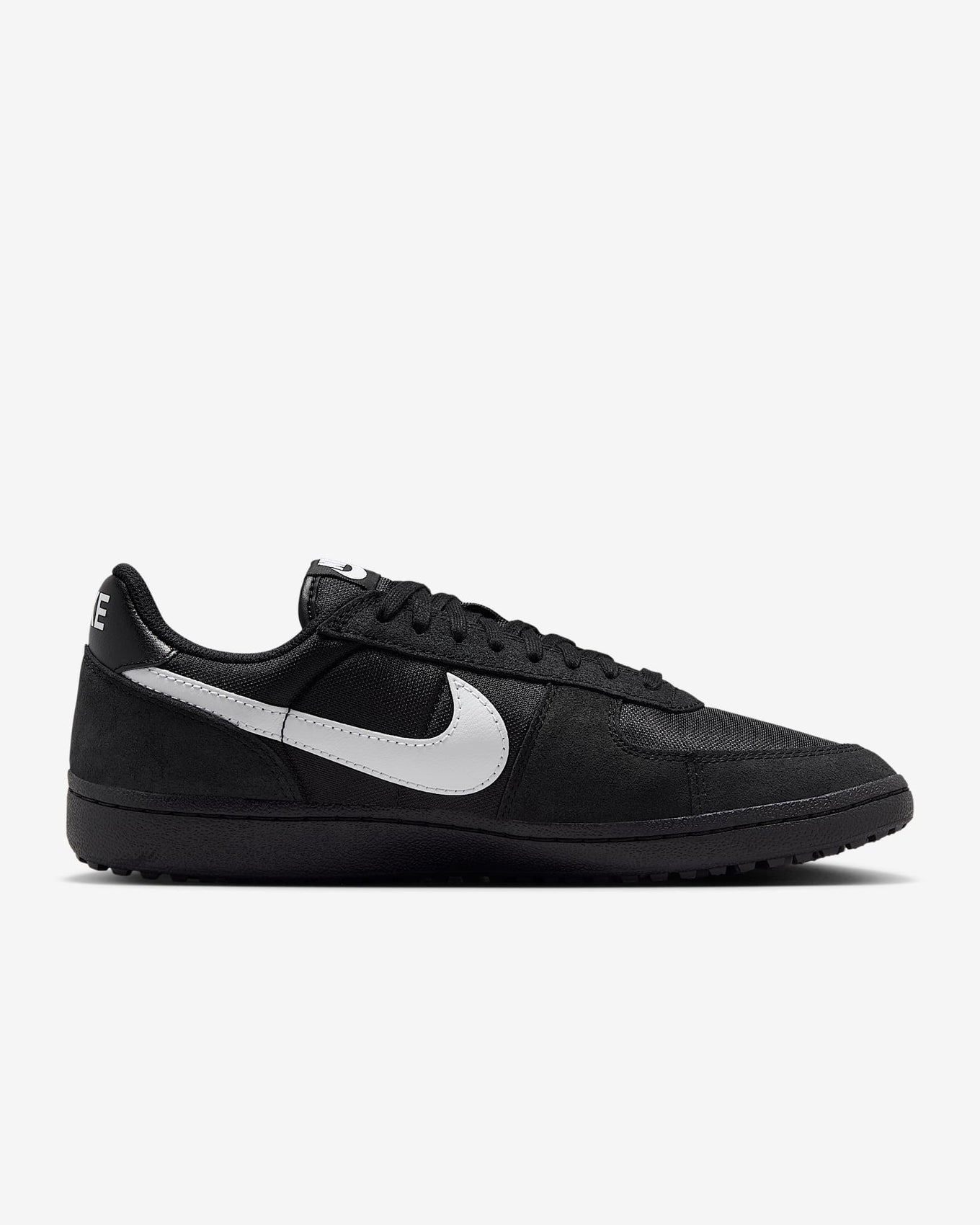 Nike Field General sneaker featuring soft suede, woven textile upper, and vintage-style Waffle sole