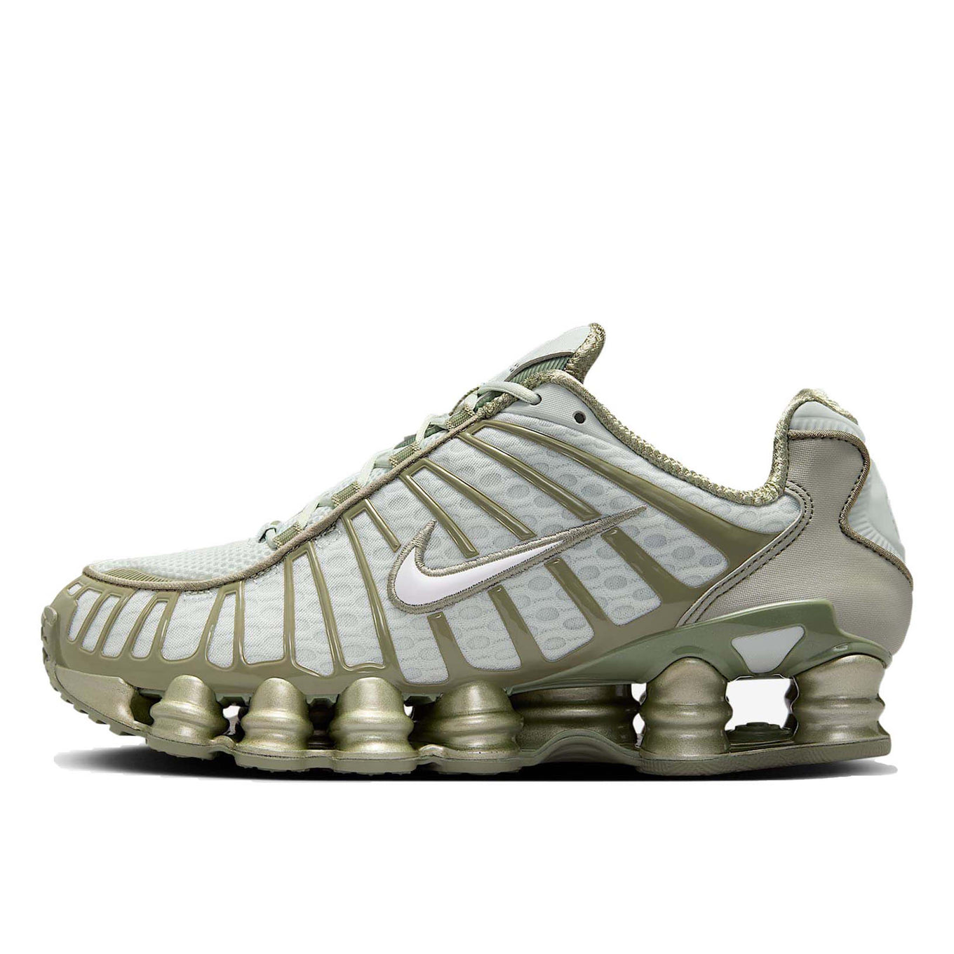 Nike Shox TL sneaker with breathable mesh upper and full-length Shox cushioning for optimal comfort and street style.