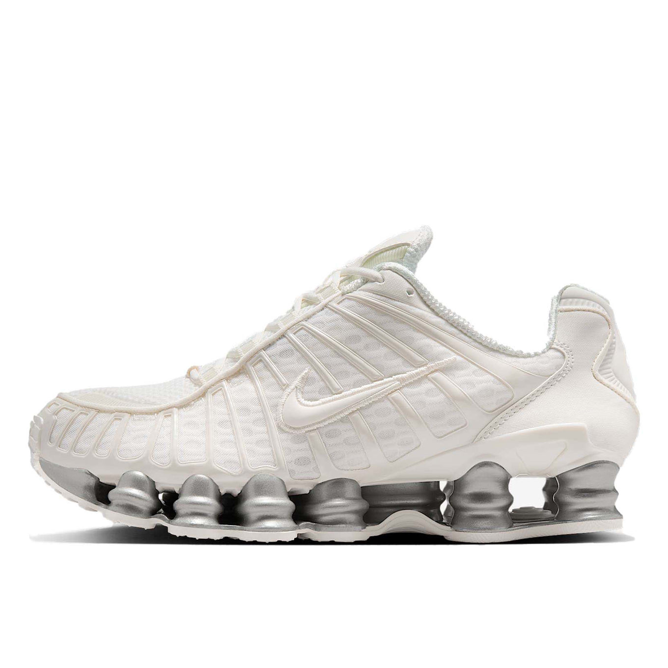 Nike Shox TL sneakers with full-length Shox cushioning and mesh upper in a tech-inspired design.
