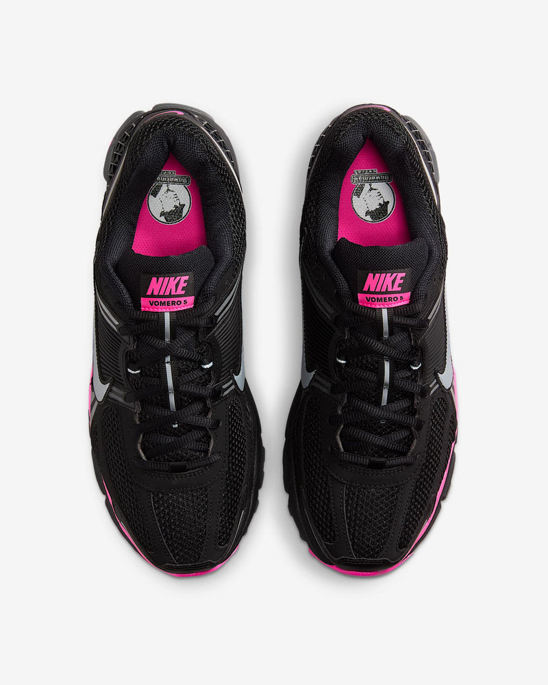 Nike Zoom Vomero 5 sneaker in neutral tones with layered materials and early 2000s-inspired design