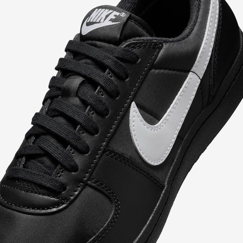 The Field General '82 sneakers in classic black and white colorway, featuring smooth leather, synthetic leather, and tough textiles.