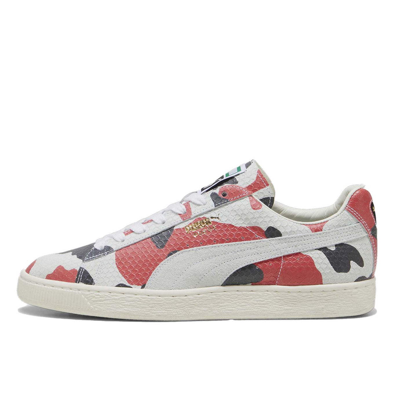 SUEDE MIJ KOI featuring premium Japanese suede, intricate craftsmanship, and luxurious design.