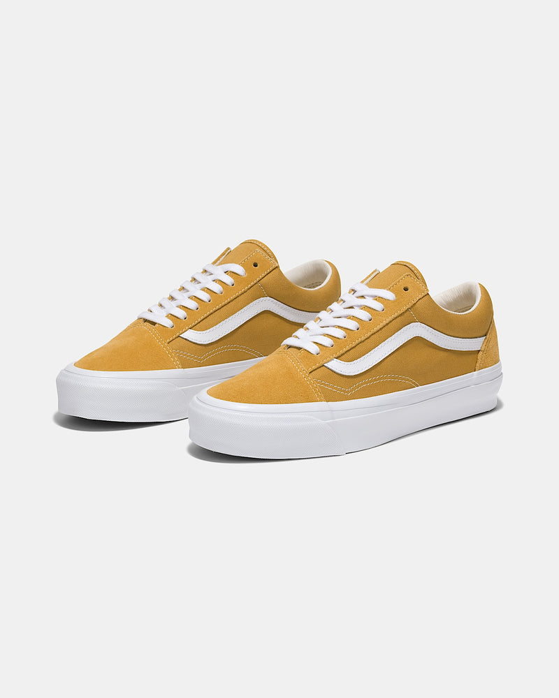 Vans Old Skool sneakers with a classic canvas or leather upper, signature waffle sole, and iconic design.