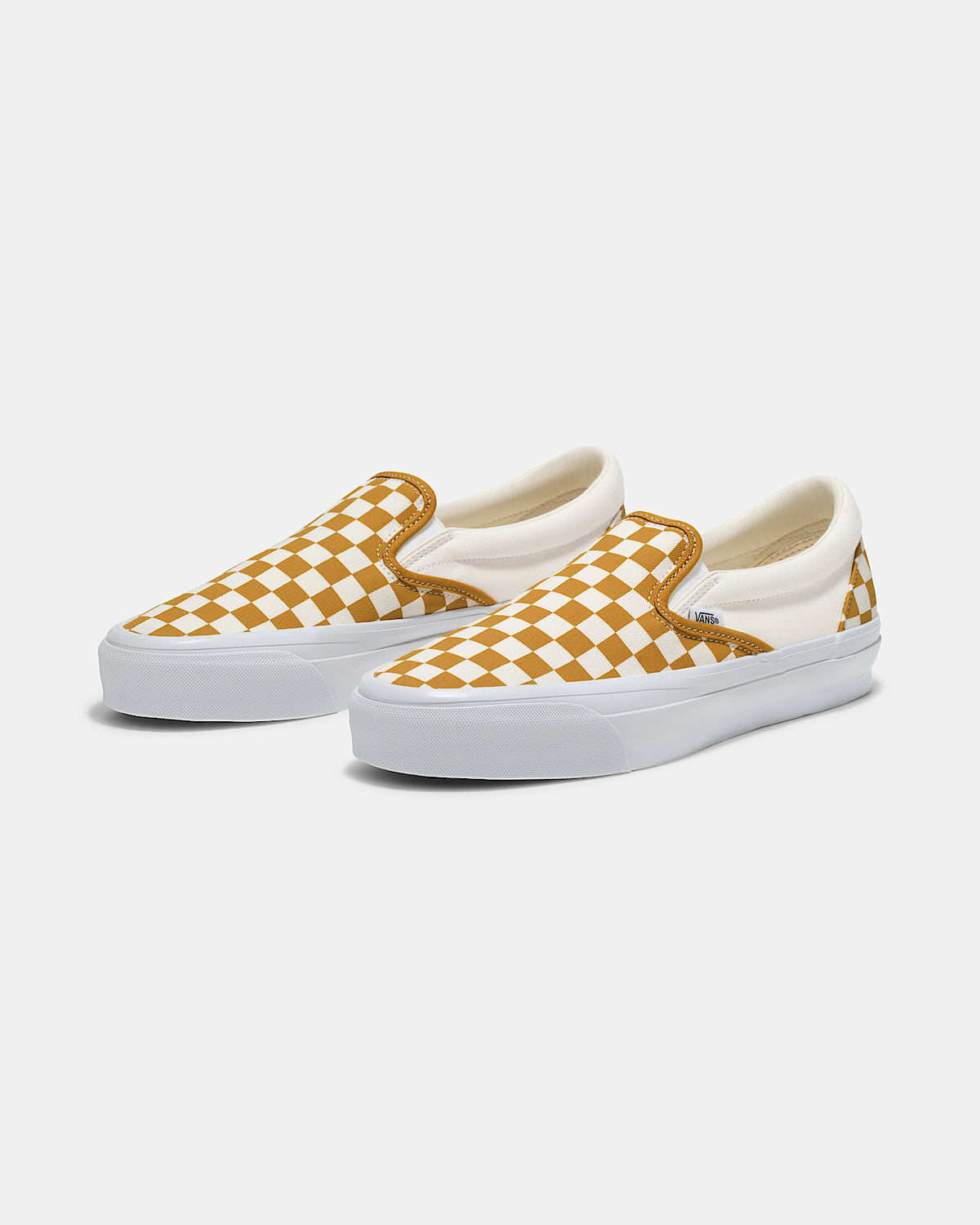 Vans Checkerboard Slip Vans Girls Yellow Vans Slip Ons Girls