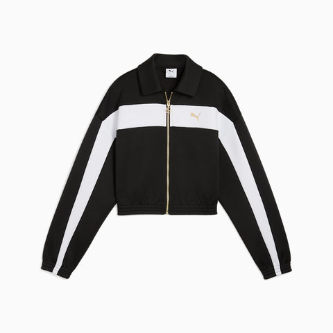 PUMA RELAXED CROPPED TRACK JACKET