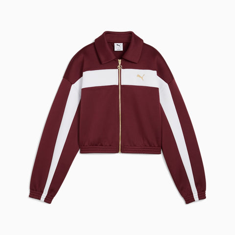 PUMA RELAXED CROPPED TRACK JACKET