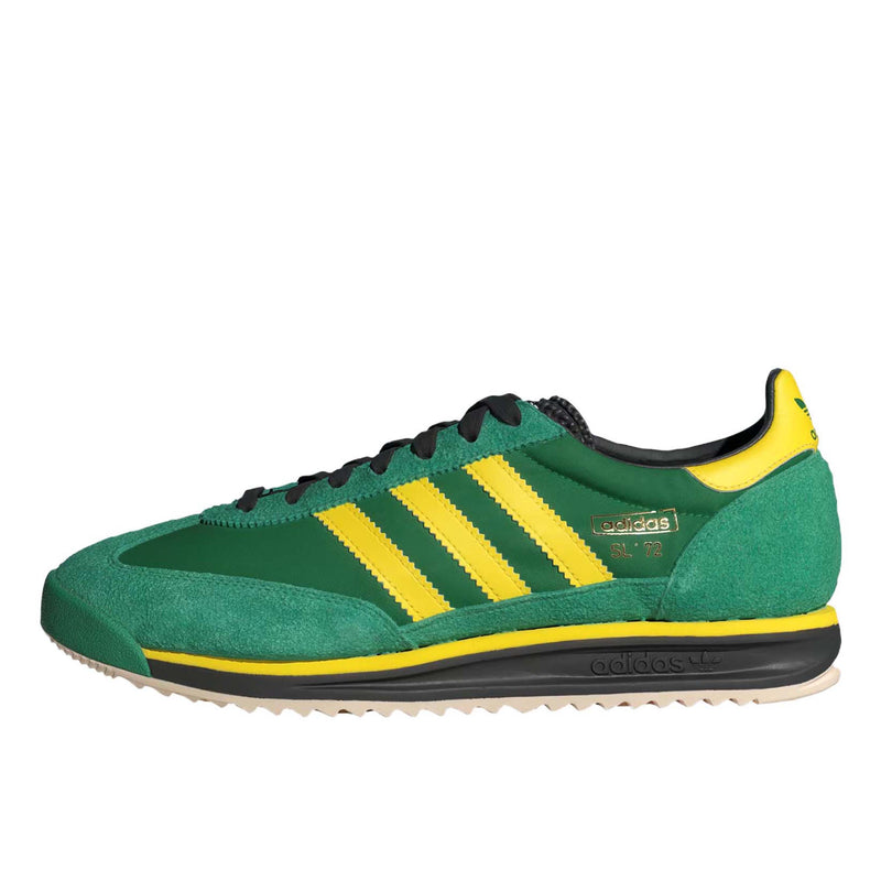 adidas sneakers with smooth leather upper, synthetic lining, EVA midsole, and rubber outsole for comfort and grip.