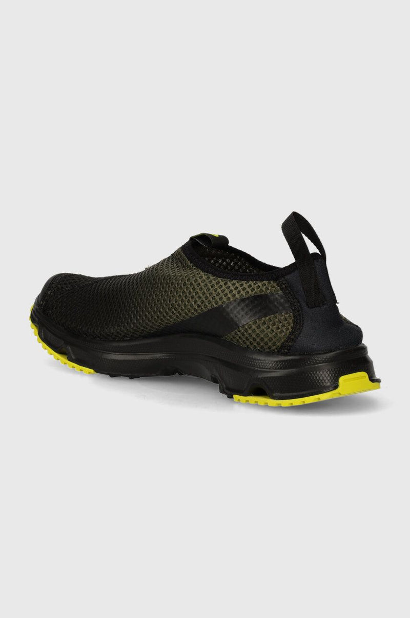 Salomon lightweight breathable mesh shoes with ripstop upper, soft heel counter, Contagrip® outsole, and EVA foam midsole


