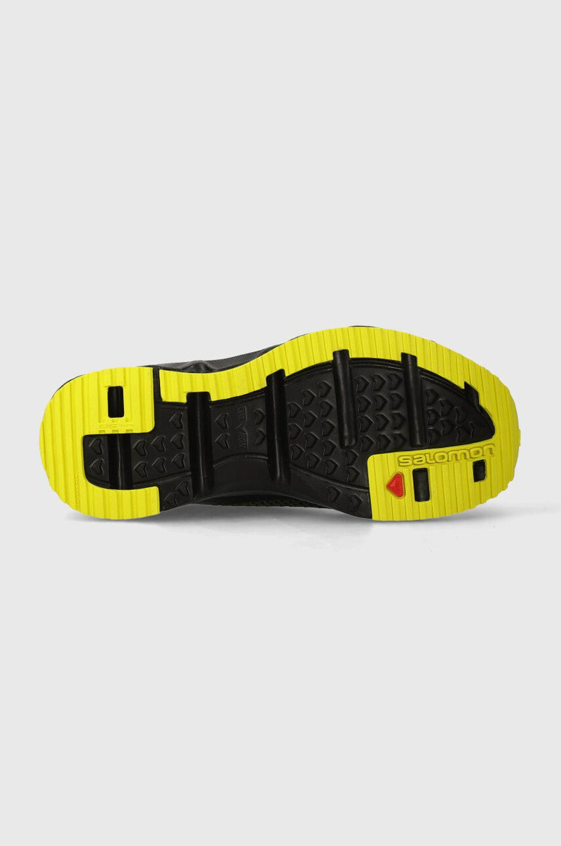 Salomon lightweight breathable mesh shoes with ripstop upper, soft heel counter, Contagrip® outsole, and EVA foam midsole


