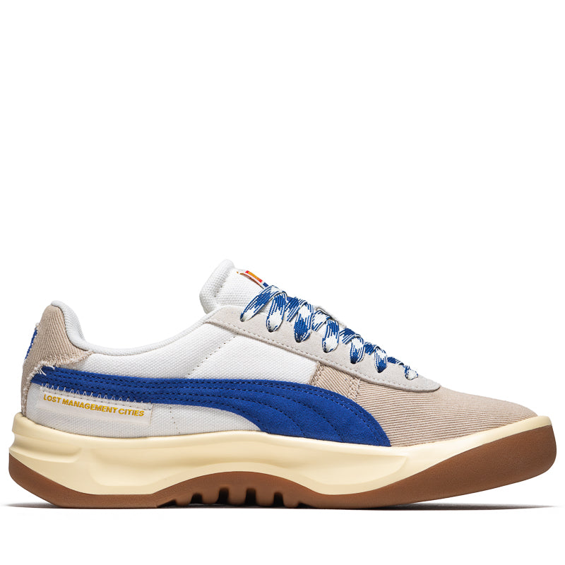 Puma x LMC GV Special Sneaker featuring two-tone uppers, Formstrip detailing, and co-branding.