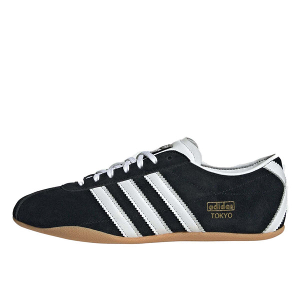 adidas Tokyo shoes with a suede upper, slim silhouette, and rubber outsole, combining retro-inspired design with everyday comfort.