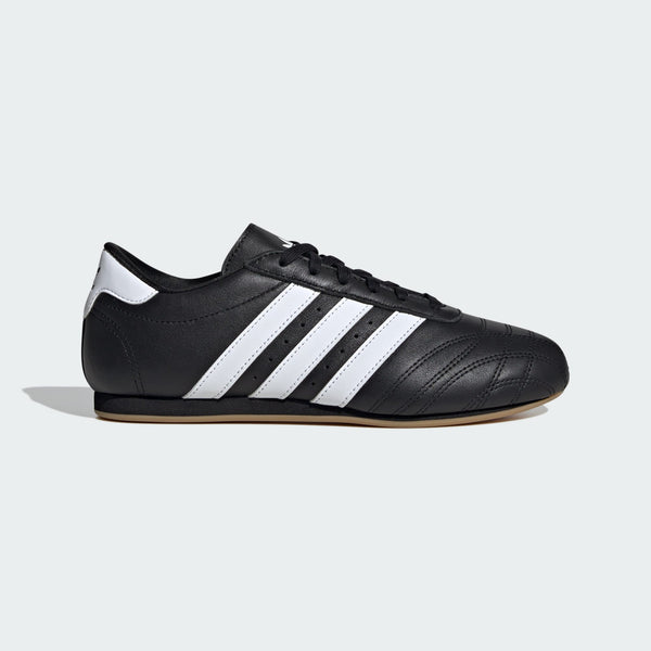 adidas trainers with minimalist design, soft leather, quilted toes, and classic 3-Stripes