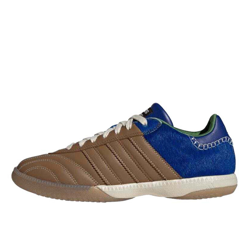 Adidas and Wales Bonner's Spring/Summer 2024 collection, featuring classic adidas Samba shoes that celebrate long-distance running. 